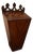 19th Century Walnut Box for Pipes For Sale