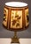 Corinthian Column Table Lamp in Bronze with Bird Shade, 1940s For Sale - Image 10 of 16