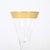 Set of 6 Mid-Century Modernist Gilt Rimmed Wine Glasses by Dorothy Thorpe For Sale - Image 14 of 14