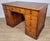 Late 19th Century Victorian Writing Desk in Oak and Leather, 1890 For Sale - Image 5 of 18