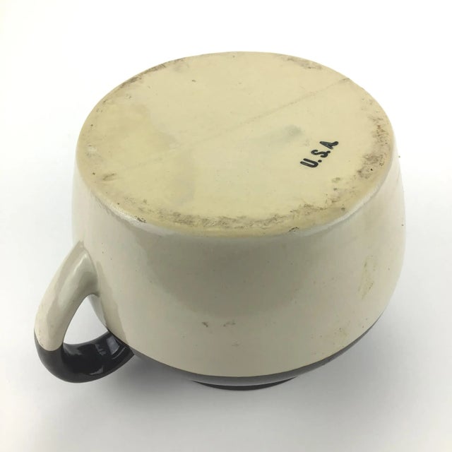 1980s Vintage Boston Baked Beans Stoneware Pot 1 Quart For Sale - Image 5 of 5