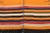 Vintage Turkish Striped Kilim Rug - 4′10″ × 10′9″ For Sale - Image 4 of 10