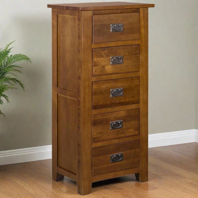 Mission 5 Drawer Lingerie Dresser - Micheal Cherry For Sale - Image 15 of 15