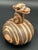 Tribal Antique West African Zoomorphic Terracotta Lidded Vessel Giraffe Antelope Niger River Valley Tribal Art For Sale - Image 3 of 10