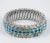 1940s 1940s Expandable Rhinestone Bracelet For Sale - Image 5 of 8