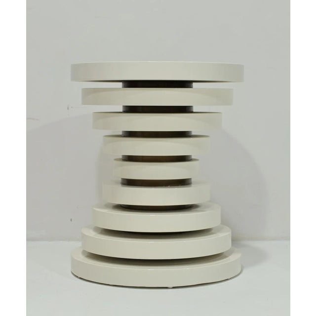 Side or Center Table in Lacquer For Sale - Image 10 of 11