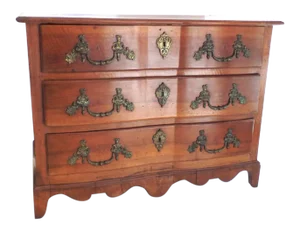 Early 19th Century French Provincial Commode Chest of Drawers