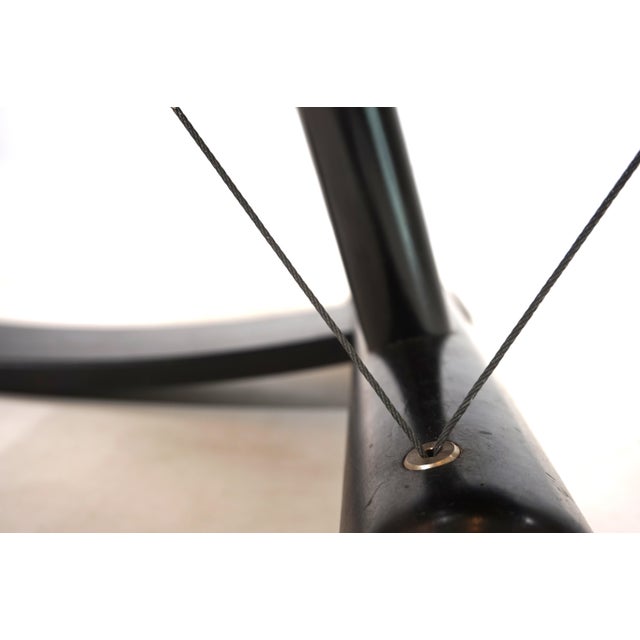 Vintage String Leather Lounge Chair from Weishäupl Werkstätten, 1980 For Sale - Image 9 of 17