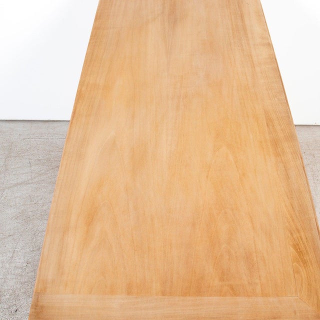 Antique French Louis XVI Style Bleached Cherrywood Enfilade Buffet For Sale - Image 17 of 18