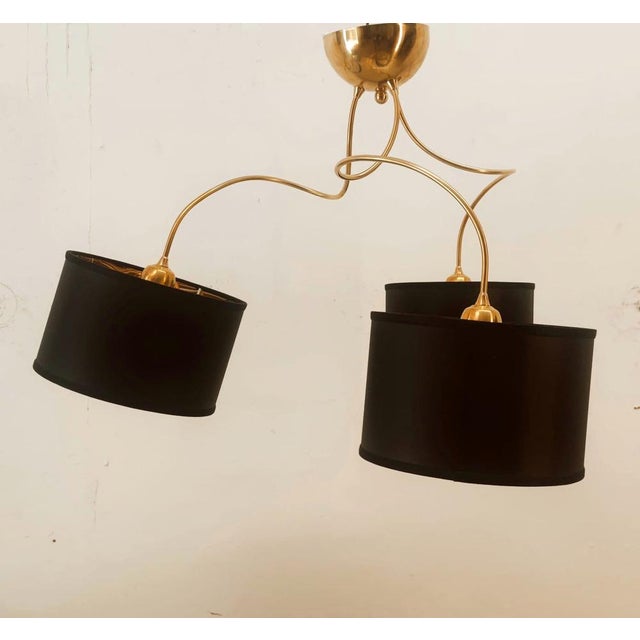 Brass Ceiling Light with Adjustable Arms For Sale - Image 5 of 18