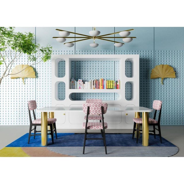 Eden wall lamp in powder-coated aluminum by altreforme dimensions: d 10 x w 46 x h 70 cm. Materials: powder-coated...