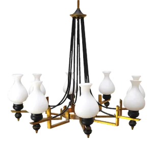 Mid-Century Italian Chandelier from Stilnovo, 1950s