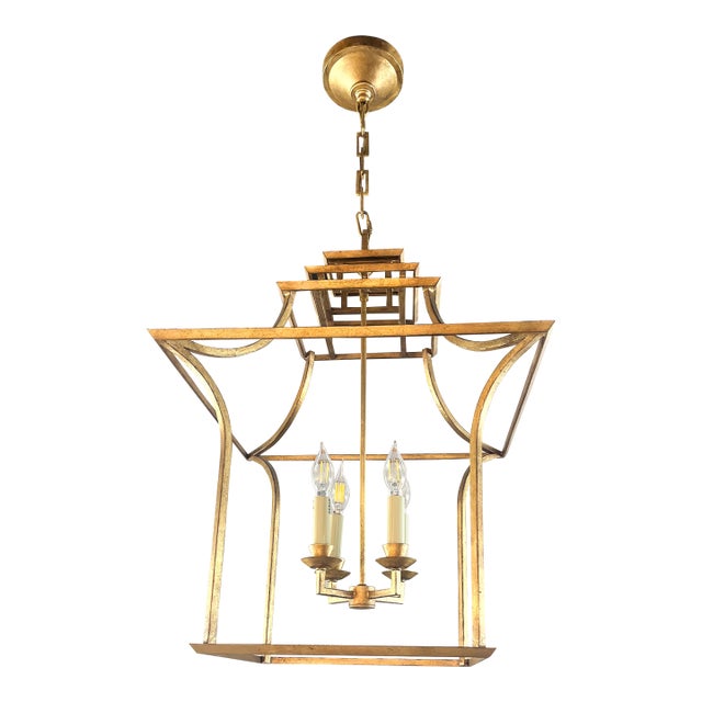 Visual Comfort Discontinued Brighton Pagoda Lantern For Sale