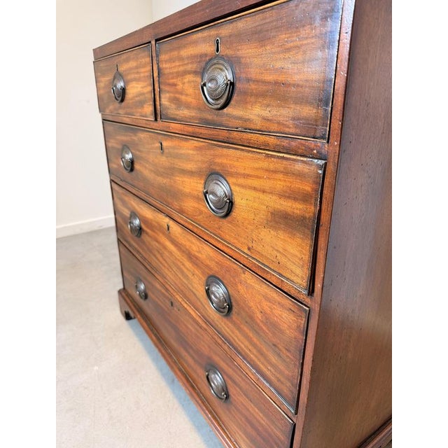 Antique Mahogany Chest of Drawers For Sale - Image 5 of 6