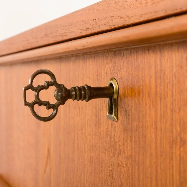 Mid-Century Danish Teak Chest of Drawers, 1960s For Sale - Image 10 of 13
