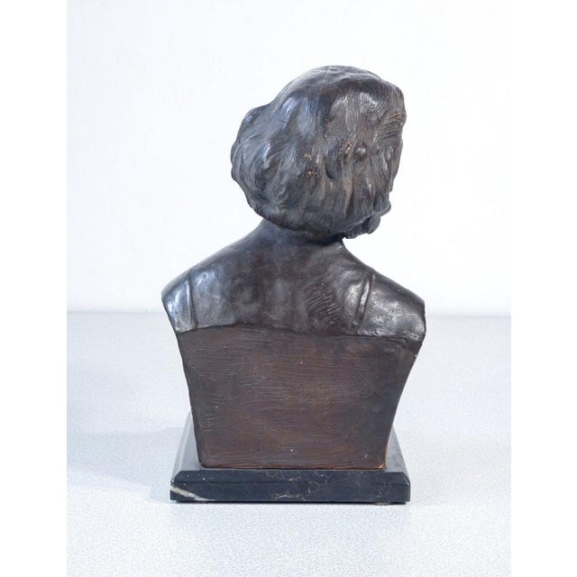 Terracotta Bust of Young Woman For Sale - Image 9 of 18