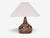 1970s Mid-Century Modern Tingkeramik Følle, Table Lamp, Brown and Cream Stoneware For Sale - Image 4 of 10