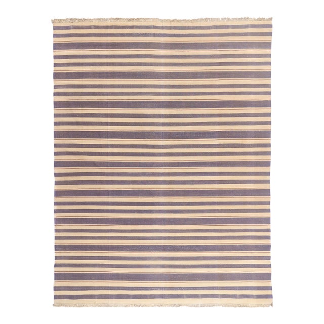 Vintage Afghani Dhurrie Rug, 08'11 X 11'07 For Sale