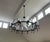 Restoration Hardware Restoration Hardware Grand Black Iron Chandelier For Sale - Image 4 of 4