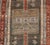 Early 20th Century Antique Lori Gallery Runner With Geometric Tribal Medallion Design in Soft Tones For Sale - Image 5 of 12