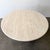 Vintage 1980s Round Travertine Dining Table With Hexagonal Pedestal Base For Sale - Image 9 of 10