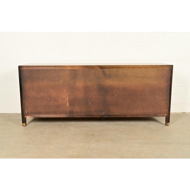 Century Furniture Hollywood Regency Chinoiserie Carved Walnut Sideboard Credenza, Circa 1970s For Sale - Image 16 of 17