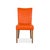 Orange Leather Chairs from Bert Plantagie, Set of 4 For Sale - Image 11 of 15