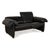 DS 10 Leather Two Seater Black Sofa from de Sede For Sale - Image 13 of 17