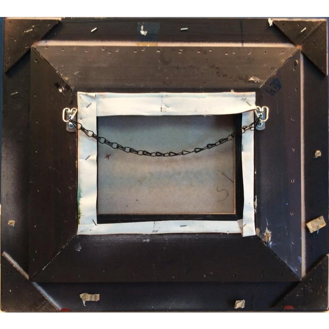 Seaside Dock Impressionist Painting by Claude Marie Buford For Sale - Image 11 of 13