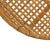 1970s Asian Rattan Wicker Bamboo Round Basket For Sale - Image 5 of 10