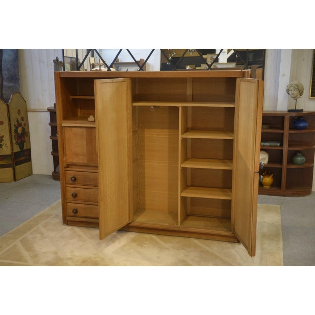 Guillerme et Chambron Secretary Cabinet by Guillerme and Chambron for Your Home, 1950s For Sale - Image 4 of 9