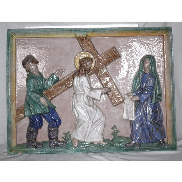 Hugo F Kirsch, Monumental Cross-Wagon, 1952, Clay For Sale - Image 13 of 18