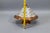 Art Deco French Copper and Frosted Glass Three-Light Ceiling Light, 1930s For Sale - Image 14 of 18