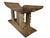 Wood Rare Vintage Royalty Ashanti Carved Wood Low Stool 21" W by 13" H For Sale - Image 7 of 8