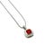 1990s David Yurman Chalcidony Diamond Necklace Size Silver Estate For Sale - Image 9 of 9