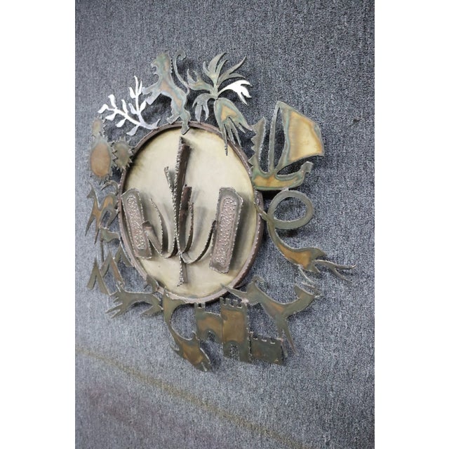 Mid Century Brutalist Wall Art For Sale In Philadelphia - Image 6 of 10