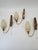 Mid-Century Modern Wall Sconces in Wood and Brass, 1950s-1960s, Set of 3 For Sale - Image 10 of 14
