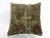 Antique Persian Kashan Rug Pillow For Sale - Image 4 of 5