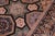 1990s Shabby Chic Firdous Pak-Persian Black/Multi Wool Rug - 9'2'' X 12'1'' For Sale - Image 5 of 9