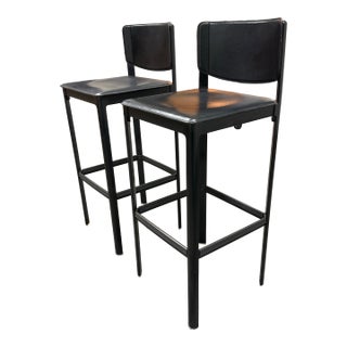 Matteo Grassi Sistina Bar Stools, Pair For Sale