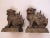 Bronze 19th Century Chinese Lion Foo Dogs Bronze Bookends-a Pair For Sale - Image 8 of 13