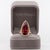 Modern 12.9Ct Rubellite Tourmaline Ring With Earth Mined Diamonds Halo: Solid 14k Gold, Size 6.75 For Sale - Image 3 of 8