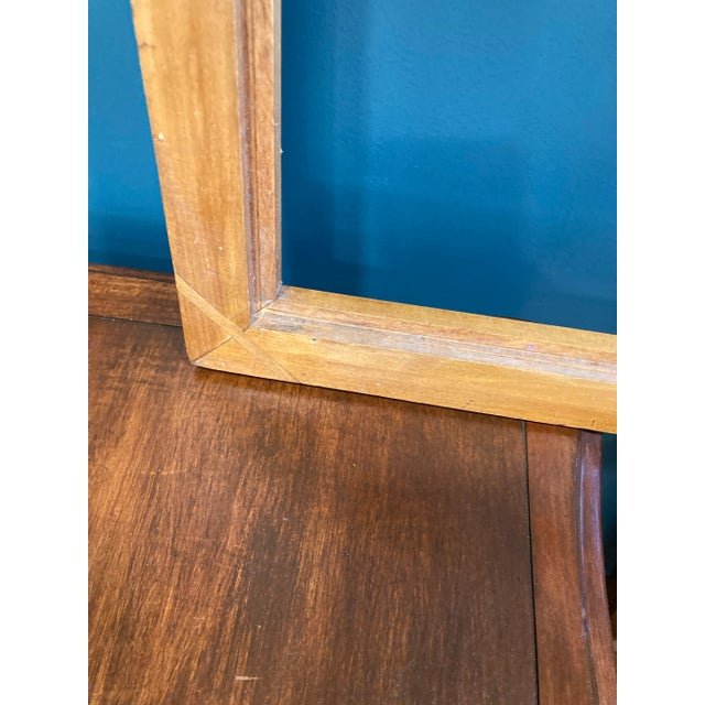 Early 20th Century Early 1900's Hand Carved Wood Frame With Vines For Sale - Image 5 of 6