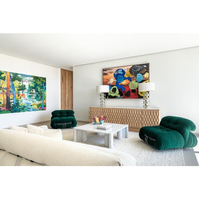 Jumbo Marble Coffee Table attributed to Gae Aulenti for Knoll, 1960s For Sale - Image 9 of 10