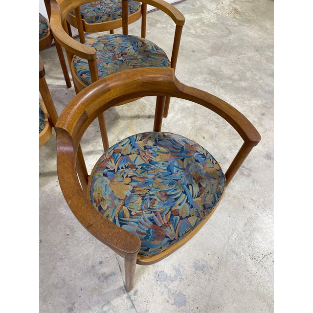 Danish Modern Dining Chairs by Henning Jensen & Torben Valeur M40 For Sale - Image 10 of 11