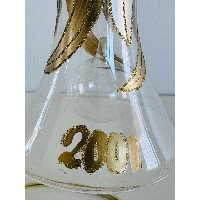 Contemporary Waterford 2001 Holiday Heirlooms Lucerne Bell Ornament W/ Box For Sale - Image 3 of 6