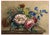 After van Hulstijn, Flower Still Life, 1830s, Watercolor For Sale