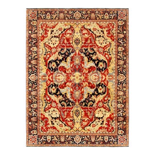 Pasargad Home Bidjar Rust Wool Area Rug- 9' 0" X 12' 0" For Sale