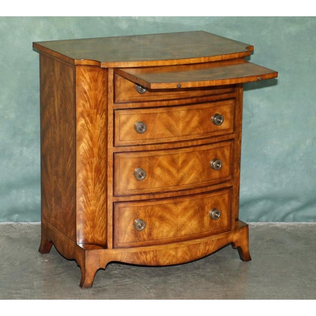 Flame Hardwood Ibthorpe Chest of Drawers by Stephen Church for Theodore Alexander For Sale - Image 17 of 18