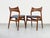 Blue Danish Teak Dining Chairs by Erik Buch for Chr. Christensens Møbelfabrik, 1960s, Set of 6 For Sale - Image 8 of 18